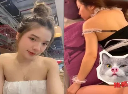 Con nhỏ mặc đồ hầu gái